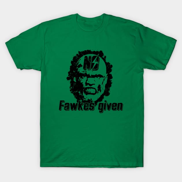 No Fawkes given! T-Shirt by ClayGrahamArt